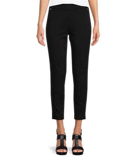 michael kors pull on pants marshalls|Michael Kors straight leg pants.